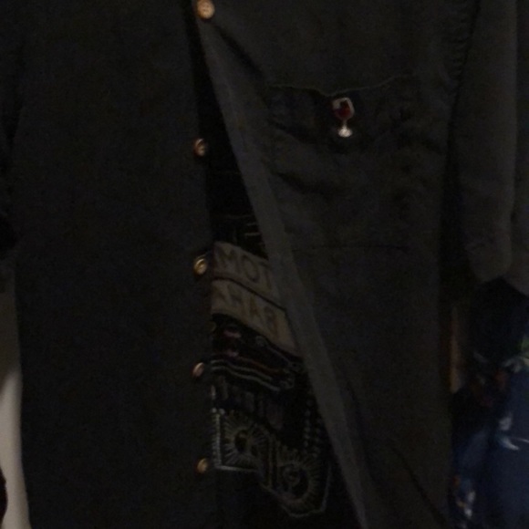 RARE NWOT Vintage Tommy Bahama Winefest Silk shirt - Picture 3 of 10